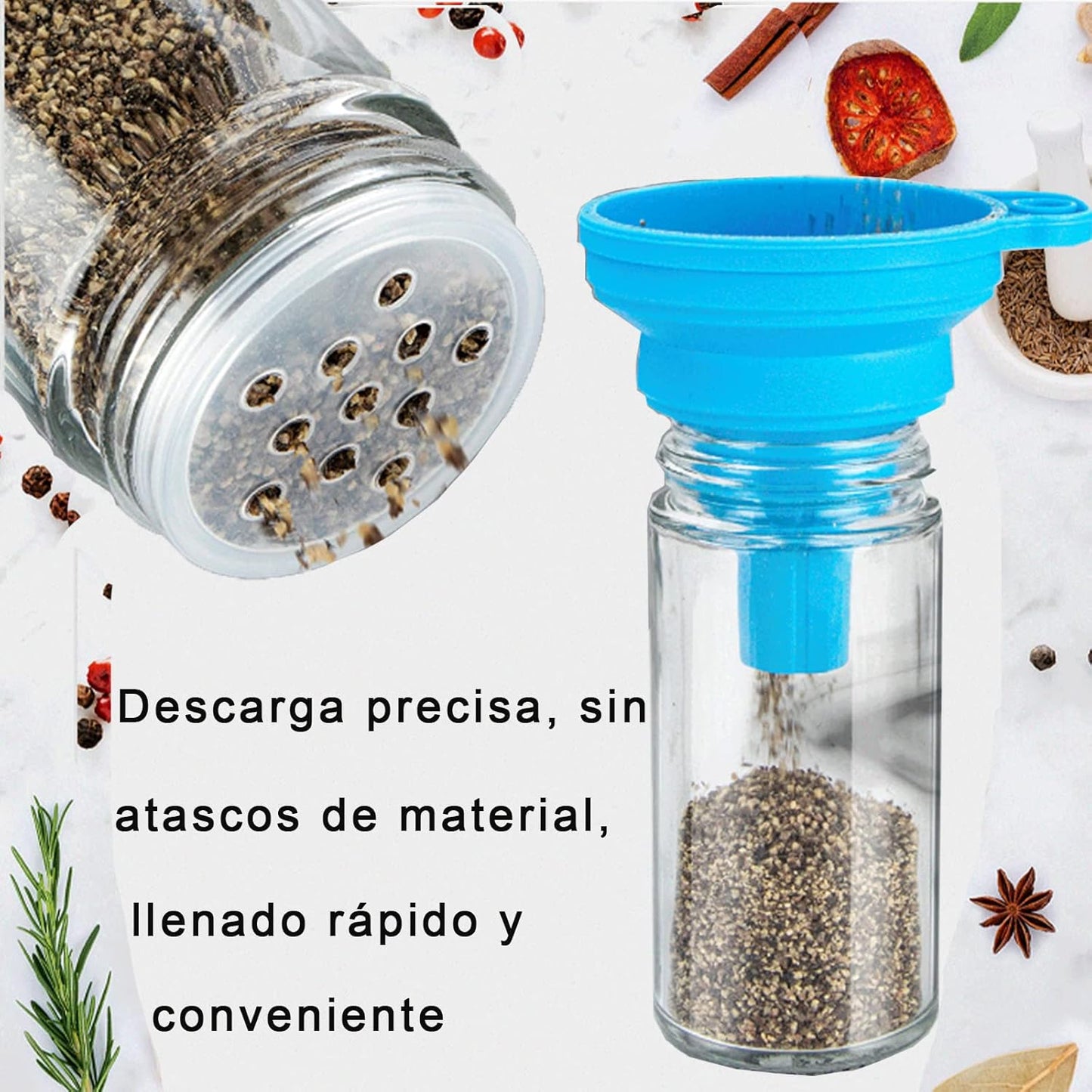 Organizador giratorio de especias